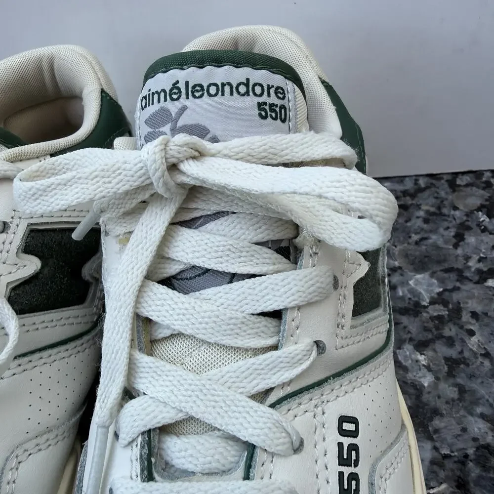 New Balance x Aime Leon Dore 550 White/Green BB550ALD Men’s Size 4.5